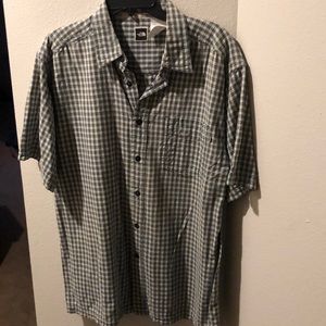 North Face cotton button up